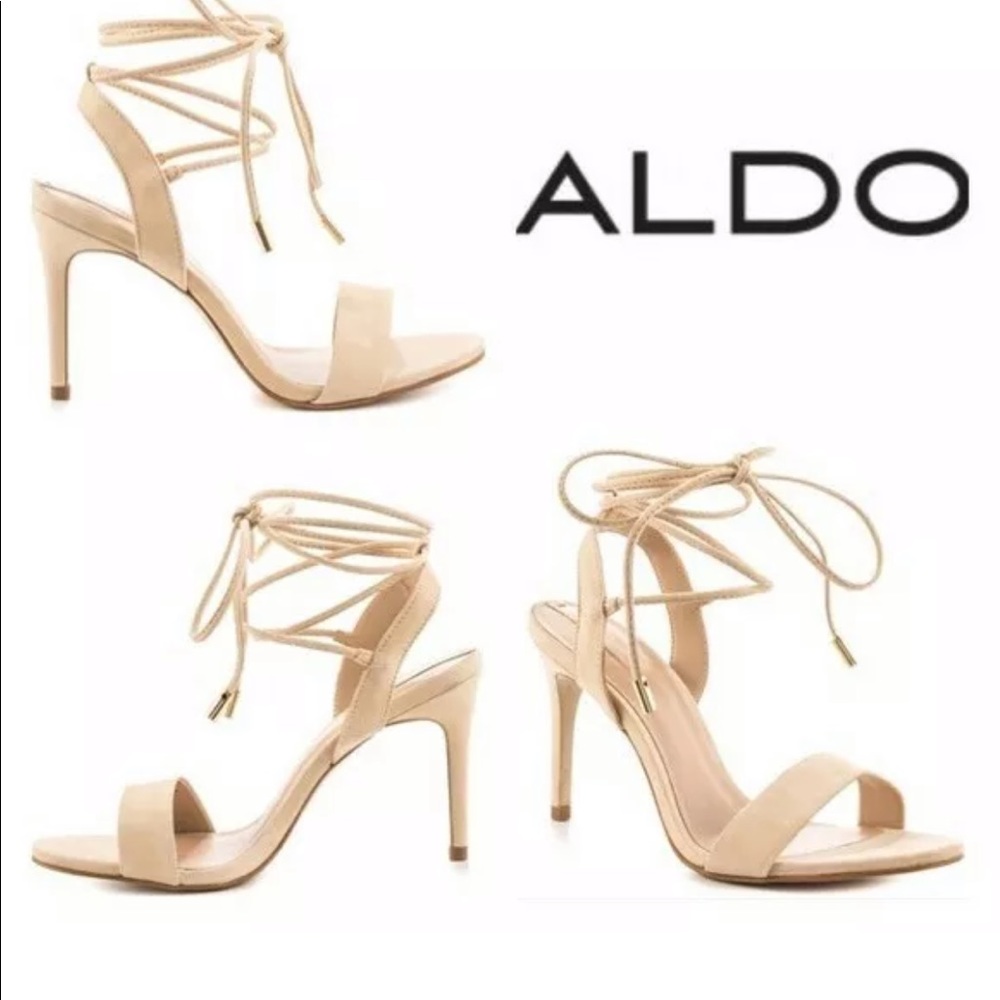 Aldo Marilyn Tie up Heel Size 8 NEW